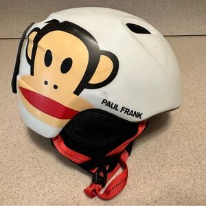 Giro Kids Helmet with Paul Frank Design - size S/XS White and Red